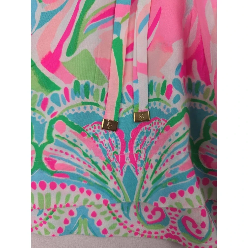 Lilly Pulitzer Katia Short in Croc‎ My World Print Size Small G7